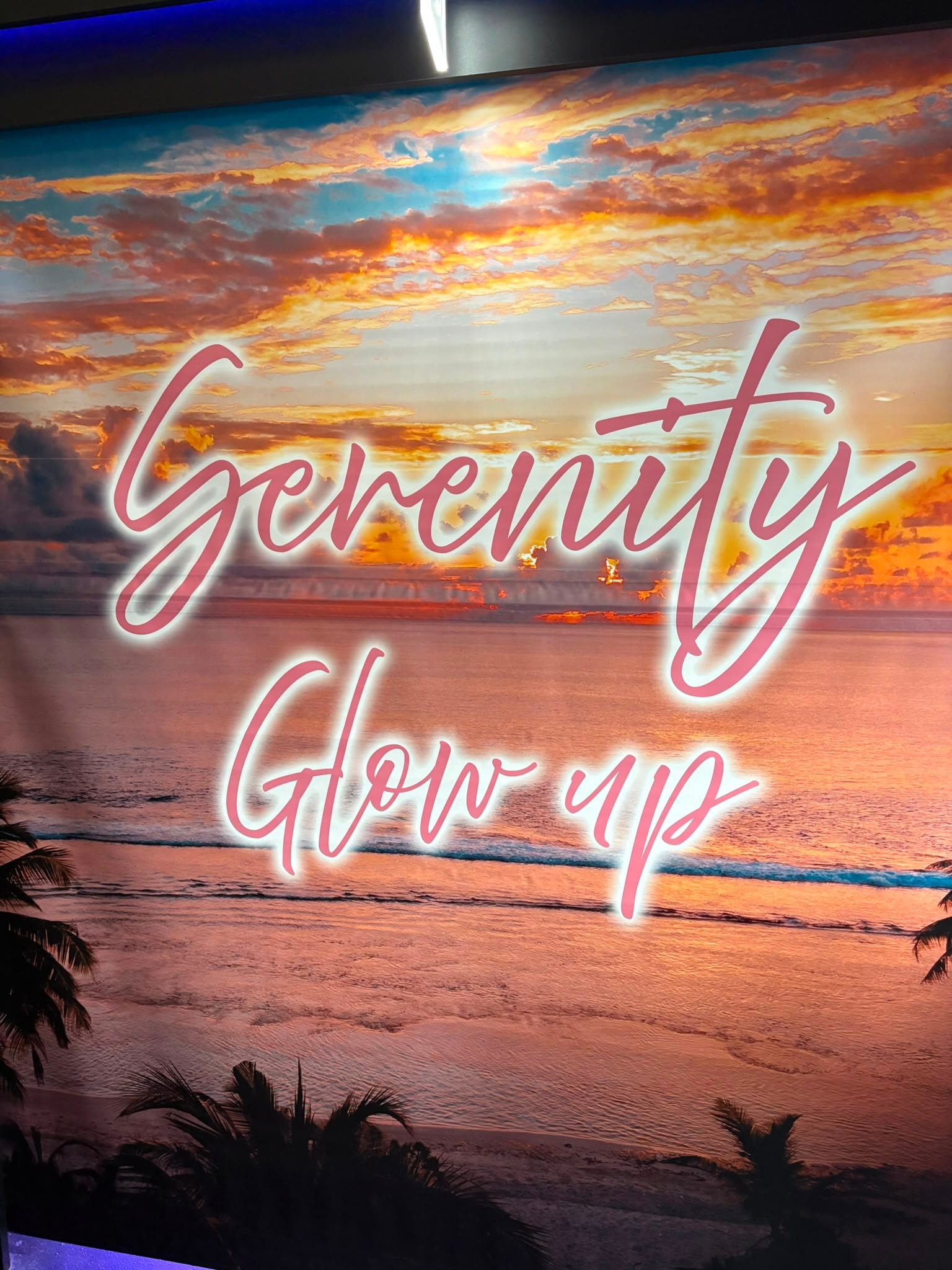Serenity Sunbeds salon interior